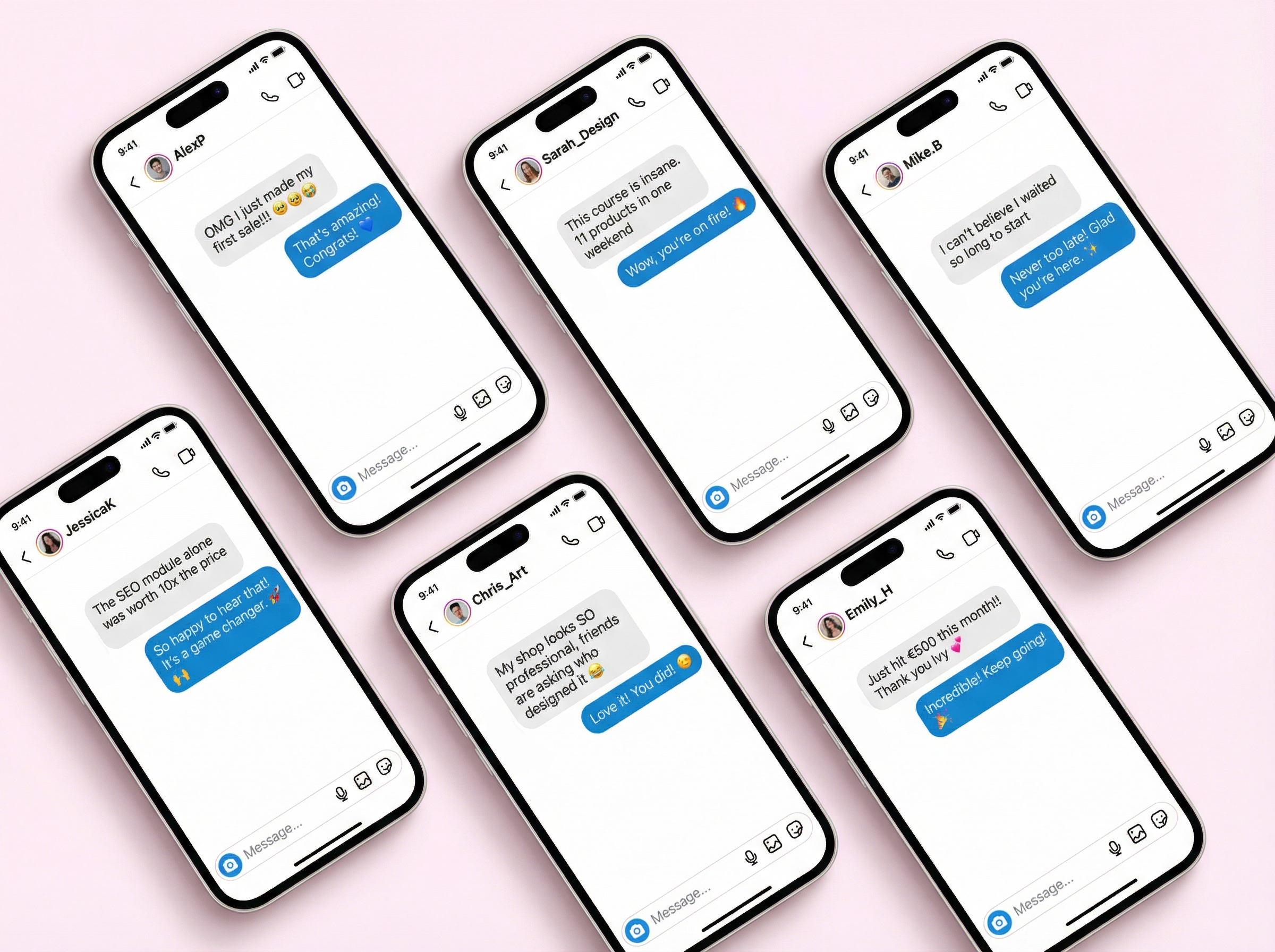 Student DM reactions