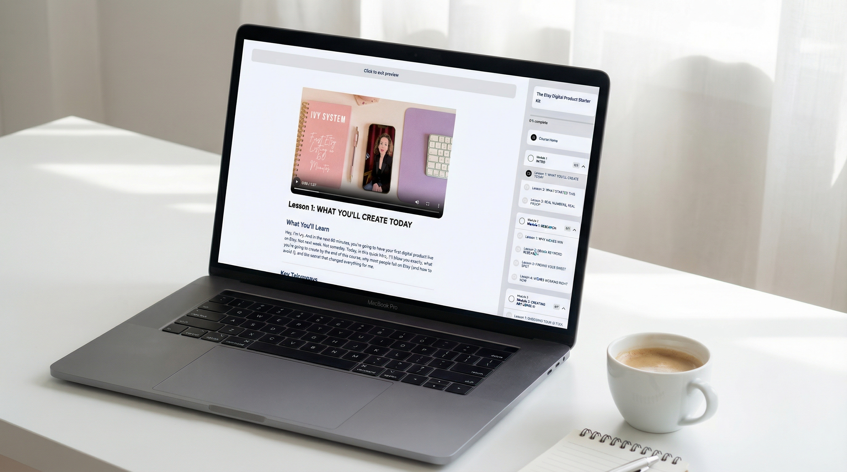 IVY System course preview